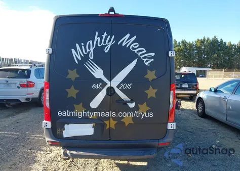 2019 Mercedes-Benz Sprinter 2500 Standard Roof V6 from USA, damaged, VIN WD4PF0CD6KT016545